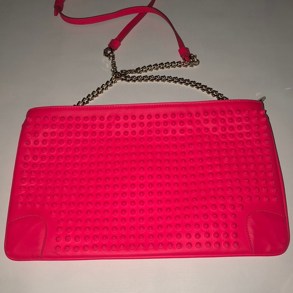 Christian Louboutin Pink stuffed Crossbody Bag